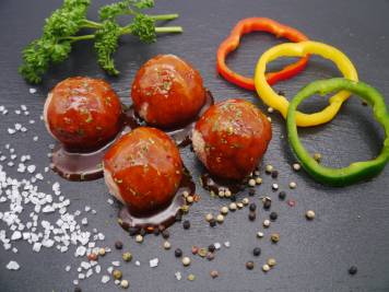 BBQ Meatballs - Pork & Beef Meatballs in a Smokey BBQ Sauce